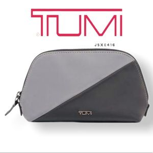 Tumi Limited Edition Domed Pouch in Pieced Grey